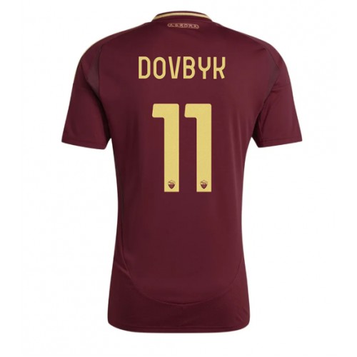 Pánský Fotbalový dres AS Roma Artem Dovbyk #11 2024-25 Domácí Krátký Rukáv